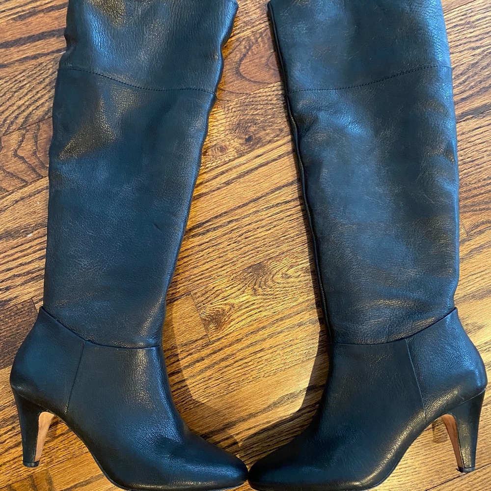 Cynthia Vincent tall heeled boots